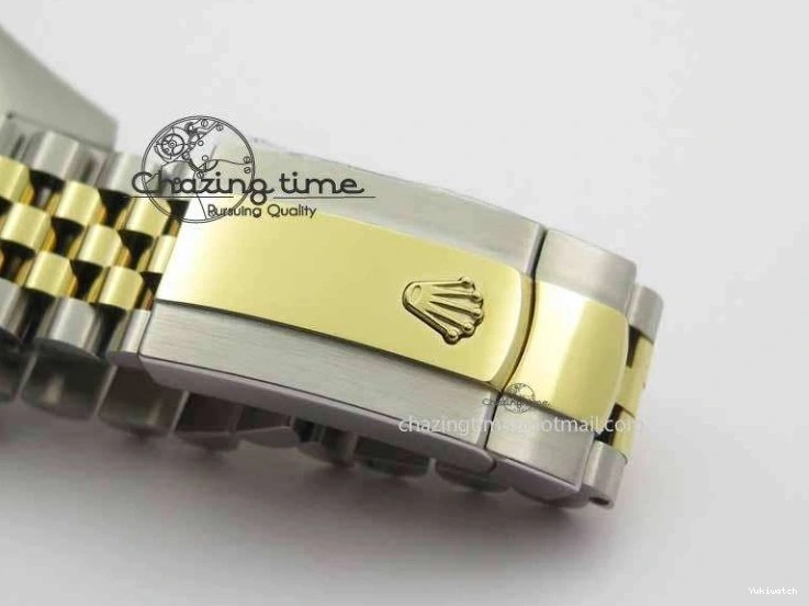 Roman YG Maker Black On Bracelet Edition A2813 BP Best 41mm DateJust SS Jubilee Dial II 0521